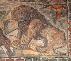Mosaico de la villa romana de Olmeda. Fuente en: http://bit.ly/2i5GZuF